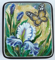 Butterfly and Iris | Kholui Lacquer Box