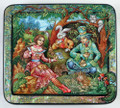 Alice in Wonderland by Kovaleva | Kholui Lacquer Box