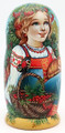 Lazy Summer Day in the Village | Unique Museum Quality Matryoshka Doll