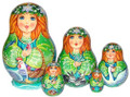 Spring Maiden | Fine Art Matryoshka Nesting Doll