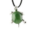 Nephrite Jade Turtle Necklace