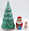Christmas Tree Nesting Doll | Matryoshka / Nevalashka Doll