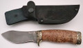 Russian Bulat Knife - "Pelikan" - Karelian Birch