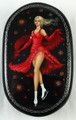 Figure Skater - Red Dress by Misin | Kholui Lacquer Box