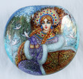 Snowmaiden by Abramova - Shell | Fedoskino Lacquer Box