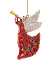 Handmade Cloisonne Angel Hanging Ornament 