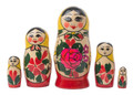 Semenov - 5 Nest | Traditional Matryoshka Nesting Doll