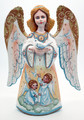 Large Handcarved Angel with Dove