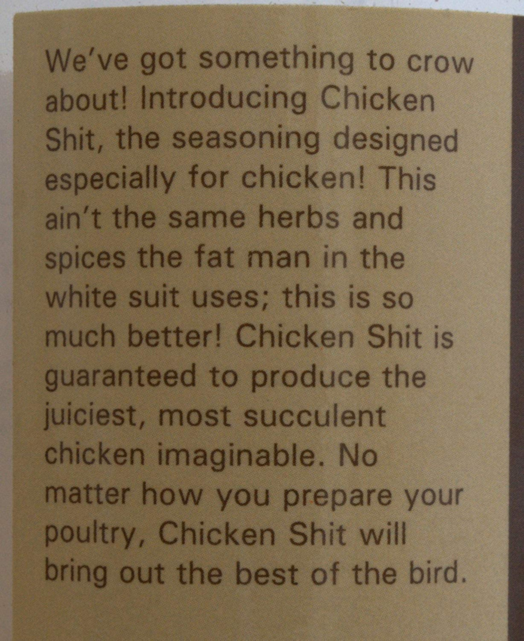 BC Ranch- Chicken Shit Spice