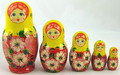 Girl in Red Dress | Traditional Matryoshka Nesting Doll
