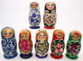 Floral 5 Piece Small - Assorted | Traditional Matryoshka Nesting Doll