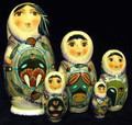 Spirit Masks | Alaska Theme Matryoshka Nesting Doll
