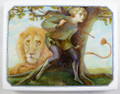 Young Hunter by Anokhin | Fedoskino Lacquer Box