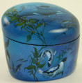 Sea Life with Orcas by Valyalin | Russian Lacquer Box