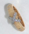 F2502 Pale Yellow with Diamonds | Faberge Ring