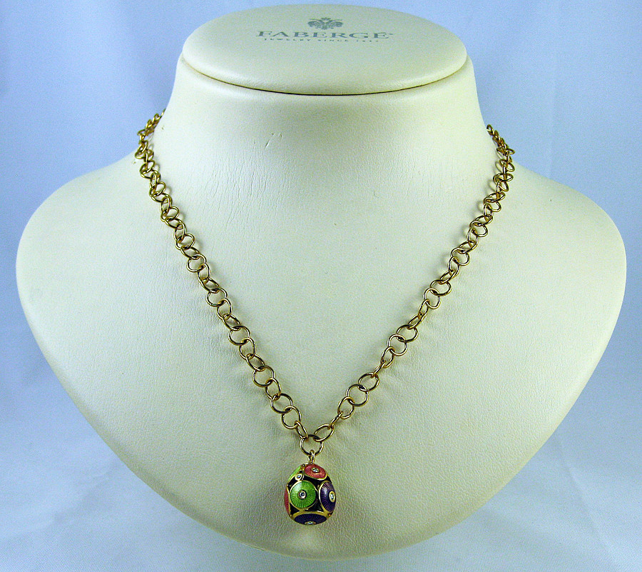 Faberge necklace clearance