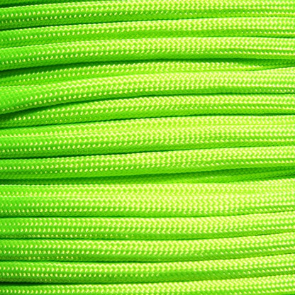Neon Lime Paracord 550 Cord 25', 50', 100', 300â²