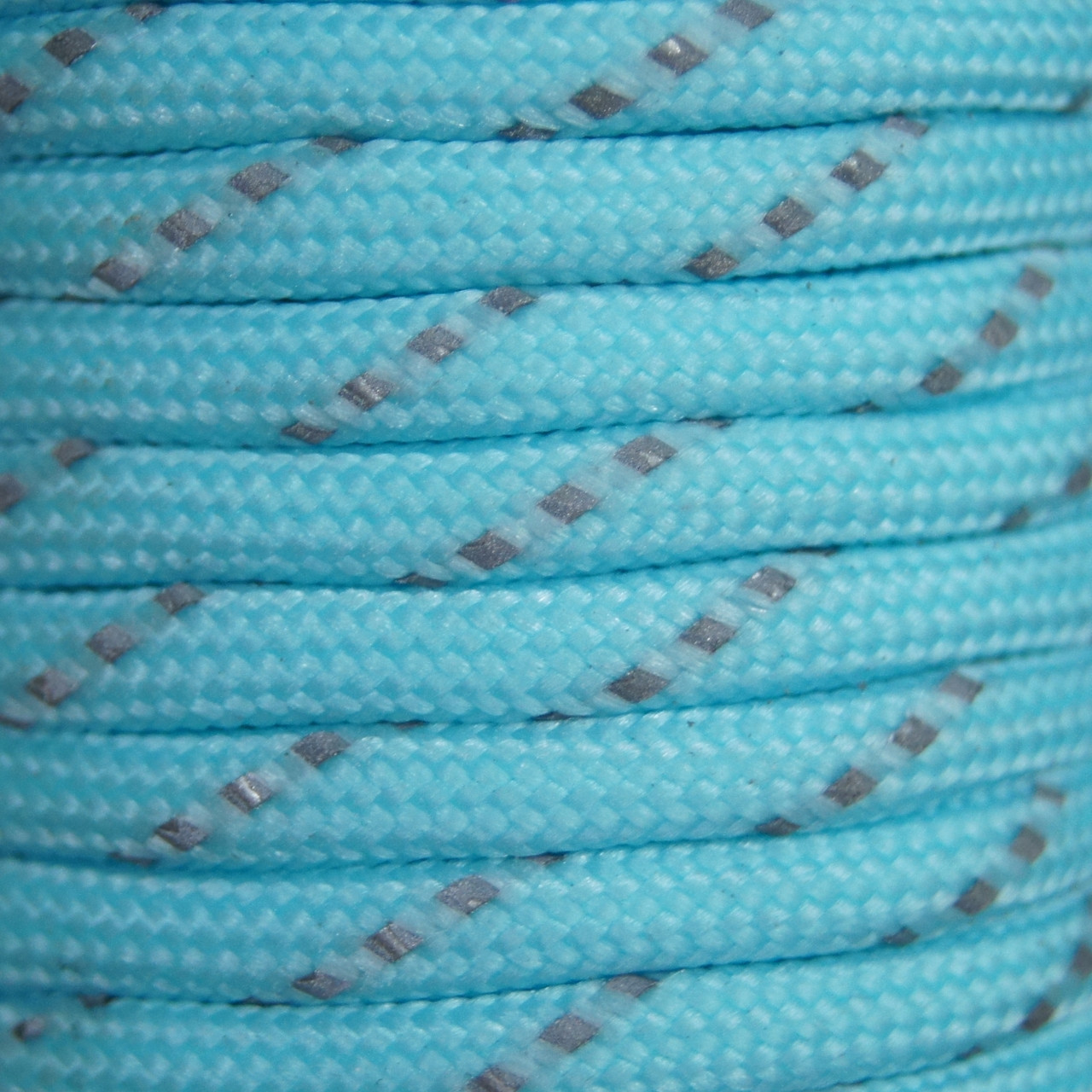 harpun Fatal kontroversiel Blue Glow In The Dark and Reflective Paracord 550 Cord