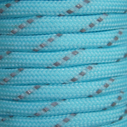 Blue Glow in the Dark and Reflective Paracord