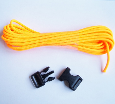 Neon Orange Paracord Bracelet Kit