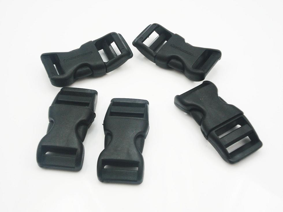 12mm (1/2 inch) Plastic Paracord Buckles Color