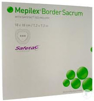 Mepilex Border Sacrum Dressings 15x15cm (x5)