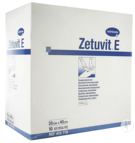 brandstof Aantrekkelijk zijn aantrekkelijk kiem Zetuvit E Non-sterile dressing pad 20cm x 40cm (x10) - MediBargains