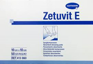 Zetuvit E Non-sterile dressing pad 10cm x 10cm (x50)