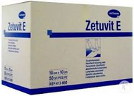 Zetuvit E Sterile Absorbent Wound Dressing Pad 10cm x 10cm (x25)