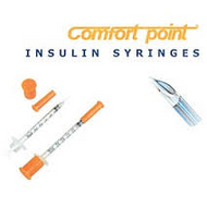 Comfort Point Syringe 0.5ml 29g, 12.7mm (100)