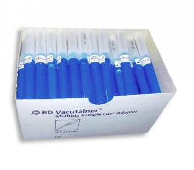 BD Vacutainer Multi-Sample Luer Adaptor X 100 (Ref: 367300) - MediBargains