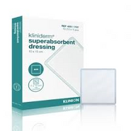 Kliniderm Superabsorbent dressings 10cm x 10cm (x10)