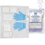 Polyfield Patient Pack with Medium Nitrile Powder Free Gloves (Pack of 20)