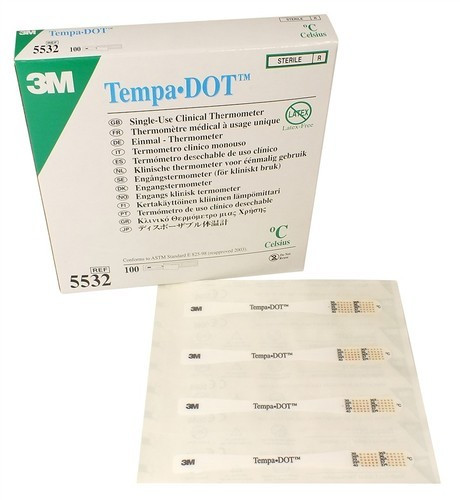 Tempadot Single Use Oral & Axillary Thermometer Fahrenheit Sterile 60  Second 500/CS