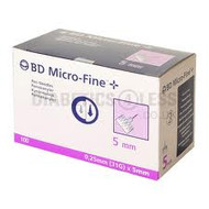 BD MIcrofine + Pen Needles 31g x 5mm (100)