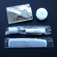 Patient Hygiene and Toiletries Pack - Each pack contains soap, shampoo, comb, toothbruth and toothpaste