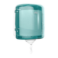 Tork Reflex Single Sheet M4 Centrefeed Dispenser - Turquoise (Ref: 473180)