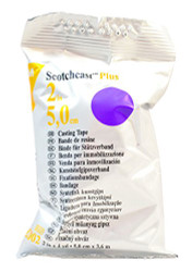 Scotchcast Plus Casting Tape 5cm x 3.6m - Purple (x10)