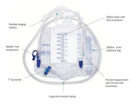 Prosys P400 Urine Meter & Drain Bag – 400ml Measurement Chamber, 2.6L Capacity