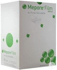 Mepore Film transparent adhesive dressings 6cm x 7cm (x10)