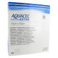 Aquacel EXTRA dressings 10cm x 10cm  (x10)