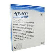 Aquacel EXTRA dressings 15cm x 15cm  (x5)