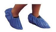 PVC Overshoes / Shoe covers x 100 (blue)