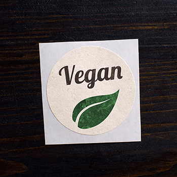 vegan product labels