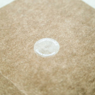 1" Compostable Round Closure Tabs