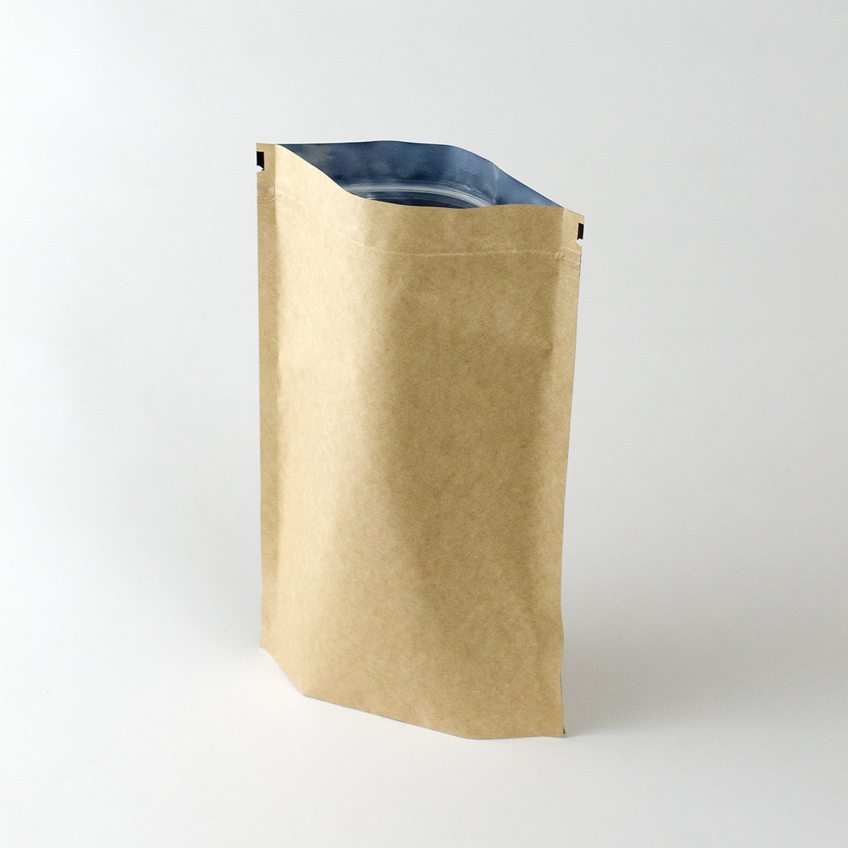 4oz Kraft Compostable Stand Up Pouch [100 Bags] - PURE Labels
