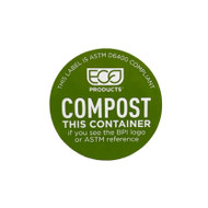 1.5" Compost This Container Stickers [Closeout]