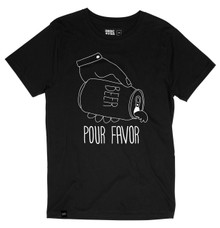 Dedicated Pour Favor T Shirt - Black