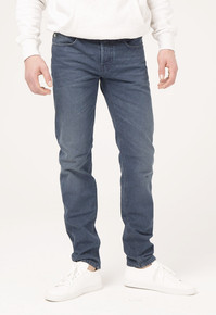 Mud Regular Dunn Organic Jeans - True Indigo