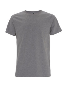 Organic Heavyweight T Shirt - Melange Grey